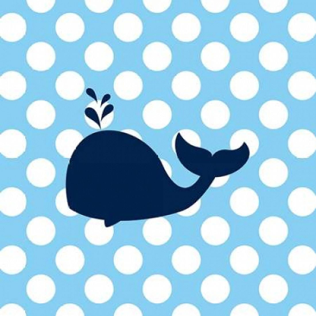 Whale Canvas Art - Tamara Robinson (24 x 24)