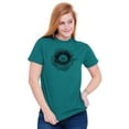 thumbnail image 1 of Whale Compass Free Spirit Animal Women's Graphic T Shirt Tees Brisco Brands X, 1 of 6