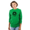thumbnail image 1 of Whale Compass Free Spirit Animal Women's Long Sleeve T Shirt Brisco Brands L, 1 of 6