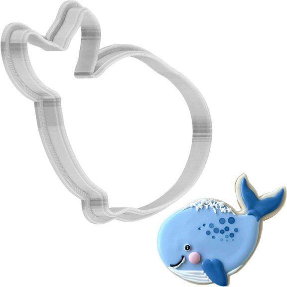 Whale Cookie Cutter 4 Inch Made in USA by WONDERTORY