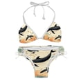 thumbnail image 1 of Whale Detachable Sponge Adjustable Strap Bikini Set 2-Pack Swimwear Swimsuit.SceneManagement Beach Pool Party Vacation., 1 of 6