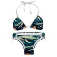thumbnail image 1 of Whale Detachable Sponge Adjustable Strap Bikini Set 2-Pack for Various Scenes, 1 of 6