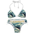 thumbnail image 1 of Whale Detachable Sponge Adjustable Strap Bikini Set - Two-Pack - Ideal for Beach and Pool Parties, 1 of 6