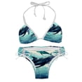 thumbnail image 1 of Whale Detachable Sponge Adjustable Strap Bikini Set Two-Pack Swimsuits for All Occasions, 1 of 6
