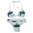 thumbnail image 1 of Whale Detachable Sponge Adjustable Strap Bikini Set - Two-Pack for Beach and Pool Swimwear, 1 of 6