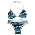 thumbnail image 1 of Whale Detachable Sponge Bikini Set | Adjustable Strap One-Piece Swimsuits, Two-Pack, 1 of 6