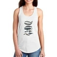 thumbnail image 1 of Whale Display Ii. Racerback Tank Women -Naomi McCavitt Designs, Female x-Large, 1 of 4