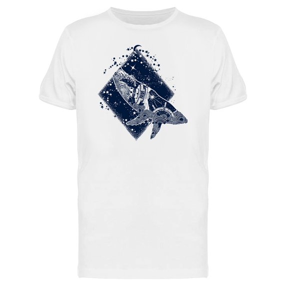 Whale Dsurreal Tattoo Tee Men's -Image by Shutterstock