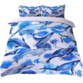 thumbnail image 1 of Whale Duvet Cover Set,Bedding Set for Kids and Adult, Home Decor, King Size, 1 of 4