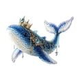 thumbnail image 1 of Whale Fantasy Bead Art Kit, 5D Diamond Painting Craft Set for Adults and Kids, Blue Decorative Bead Ocean Animal Diy for Home Decoration, 1 of 7
