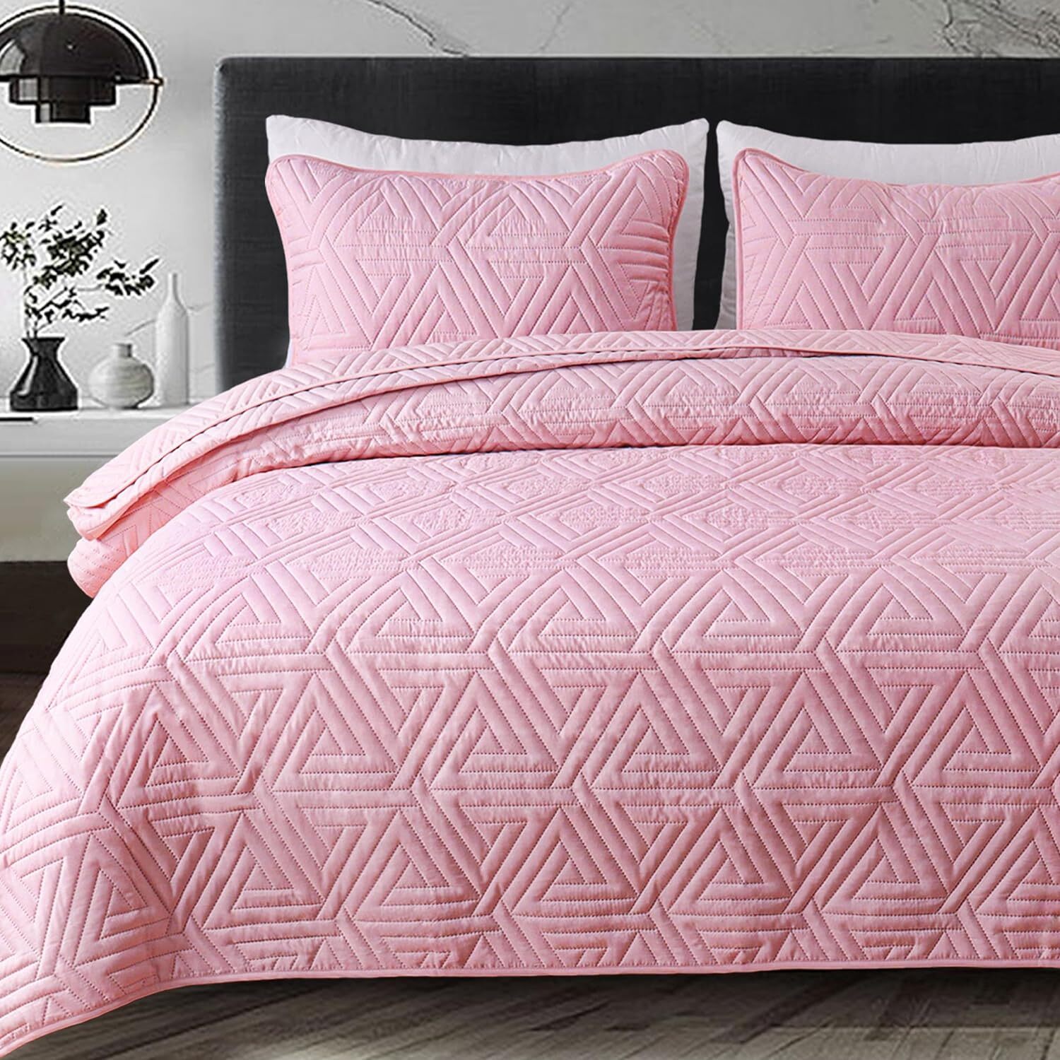 Set Copripiumino California King Size In Puro Cotone – 264x244 Cm Con 2 Federe – Motivo Paisley Grigio Oro
