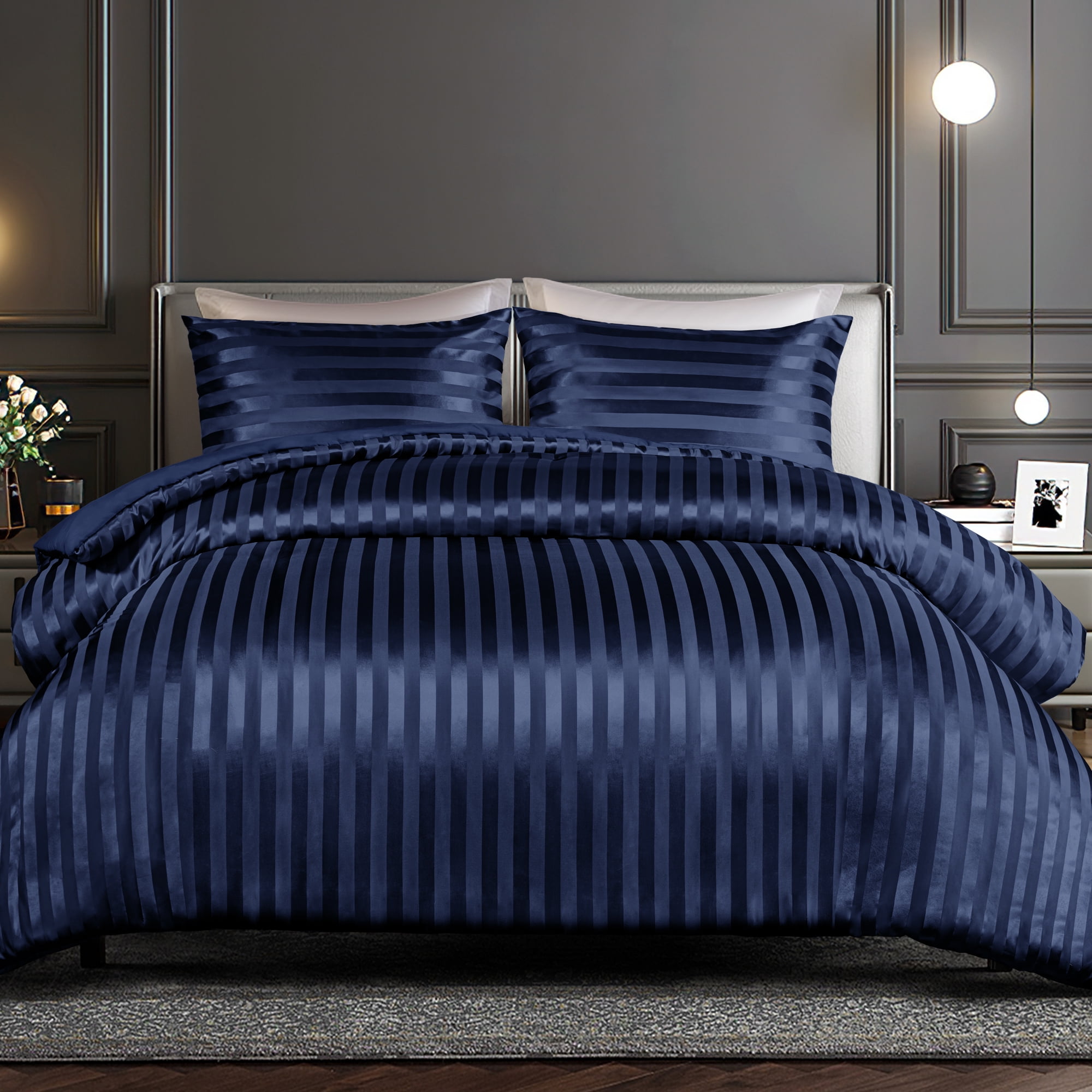 Whale Flotilla sprei 240x260cm, sprei met 2 kussenslopen microvezel