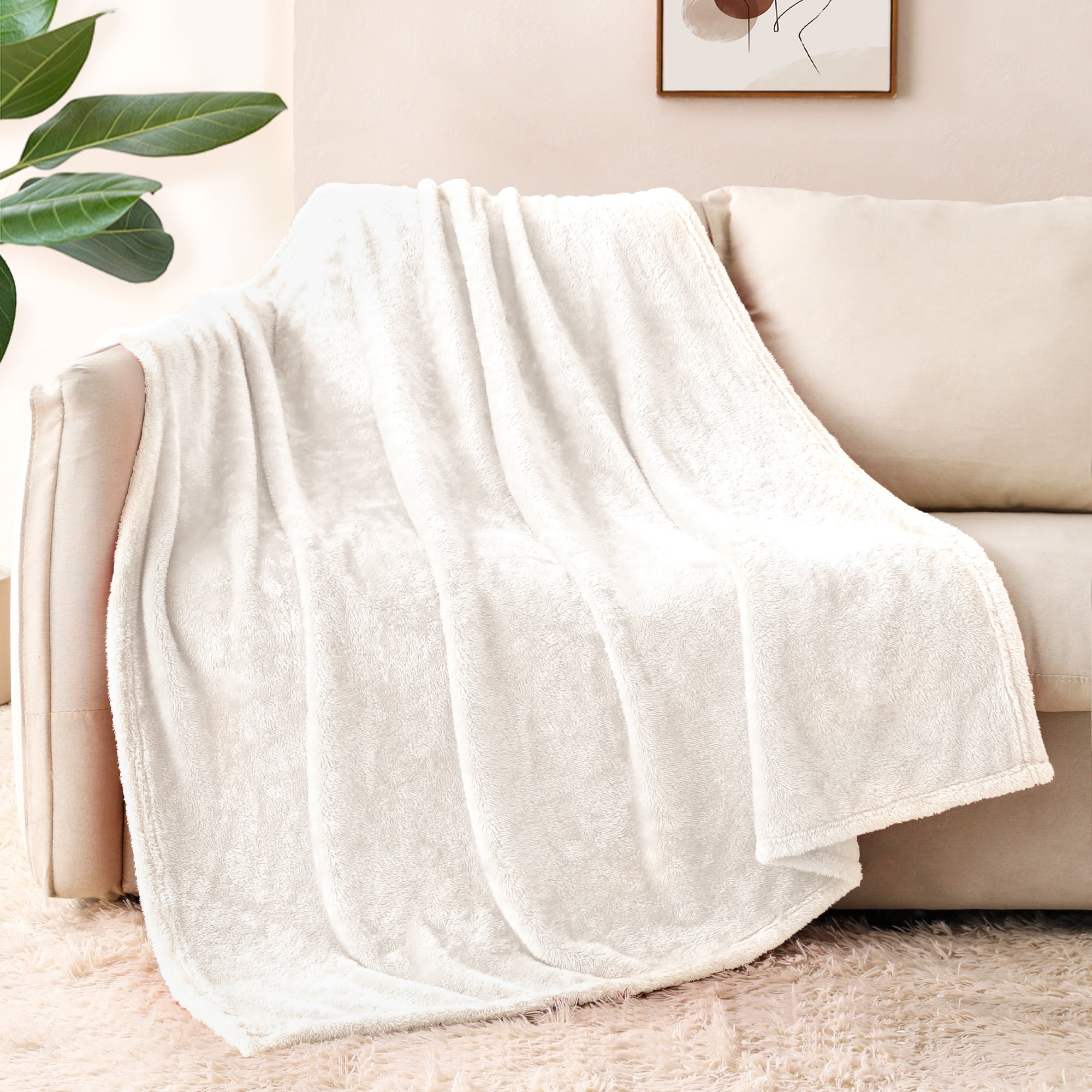 Whale Flotilla Extra Large Fleece Throw Blanket 50x70 Inch, Super Plush