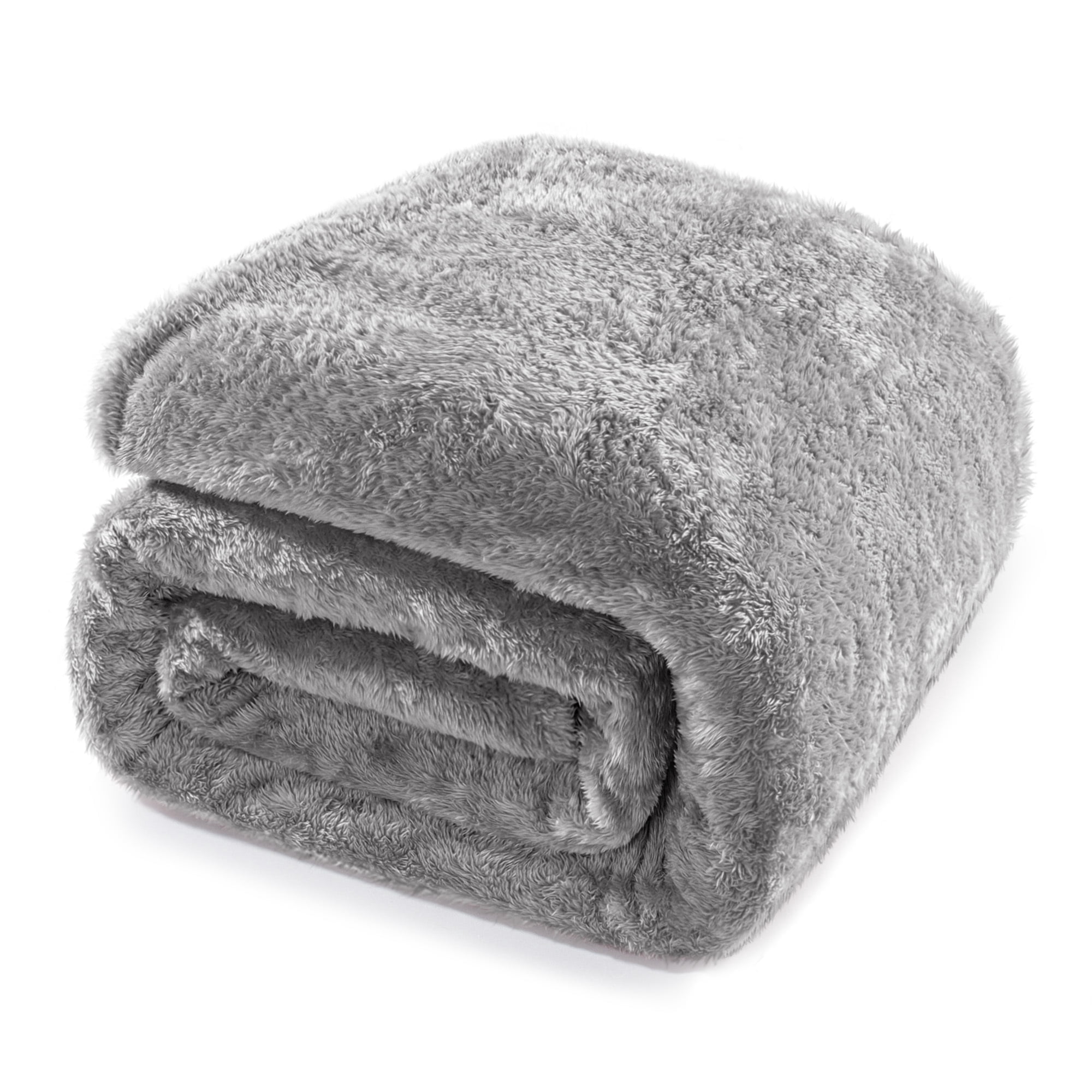 Whale Flotilla Fleece Queen Size Blanket for Bed 90x90 Inch, Super Plush and Soft 300GSM Blankets for All Season, Fluffy and Lightweight,Gray