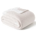 thumbnail image 1 of Whale Flotilla Knit Throw Blanket for Couch, Sofa, Bed, Soft Fluffy and Cozy, 50"x60", Camel, 1 of 10