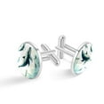 thumbnail image 1 of Whale Formal Attire Essential: Stainless Steel Men's Cufflinks Set for Suits and Dress Shirts, 1 of 6