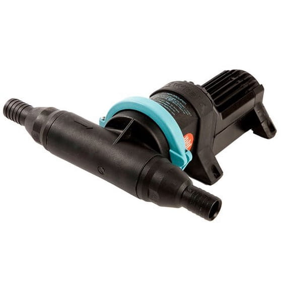 Whale Gulper Grouper Mk 1 Fishbox Discharge Pump, 12V DC, 10 Amps, 1-Inch or 1 -Inch Hose Connections, 5.8 GPM Flow Rate