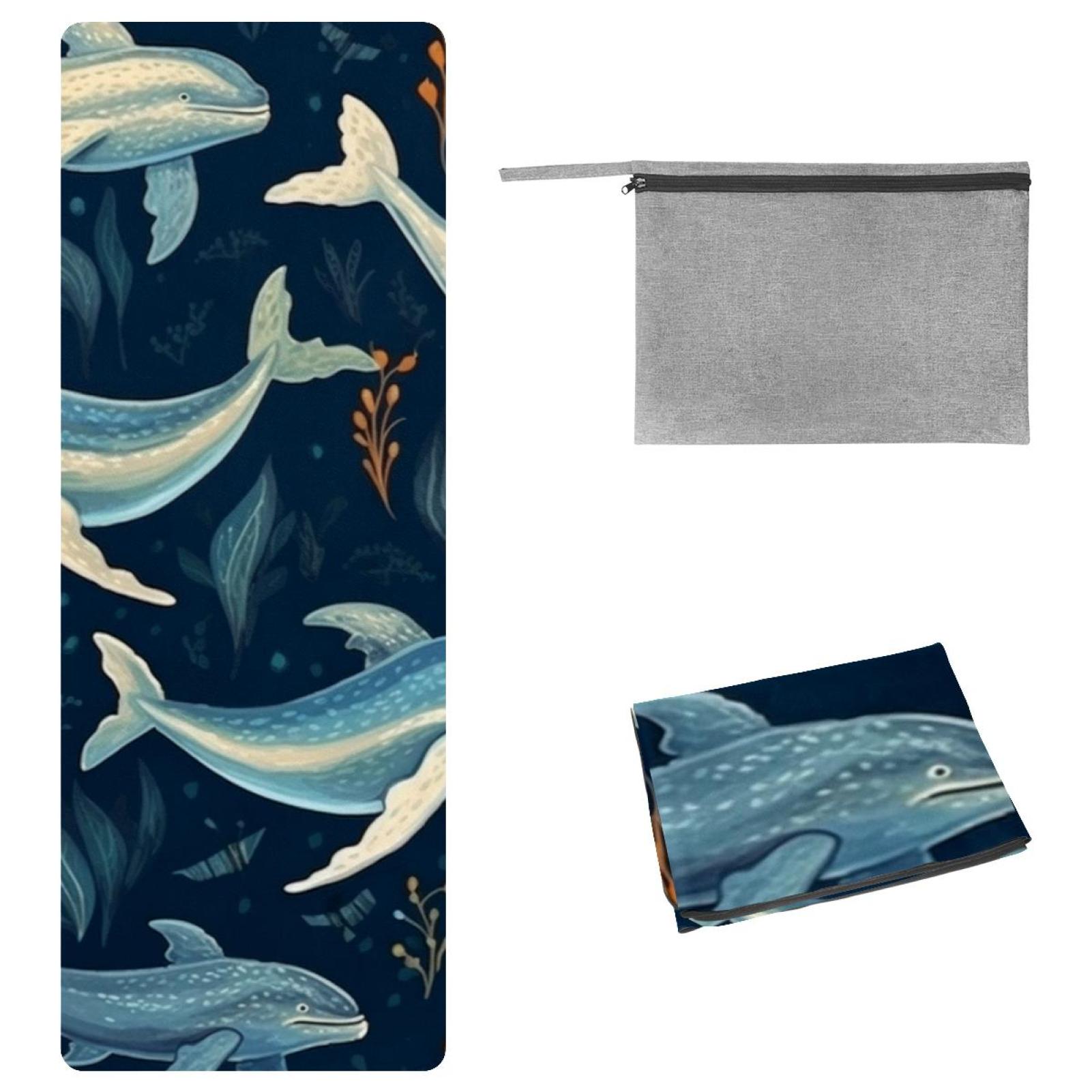 Whale Gym Towels with Storage Bag 72.8