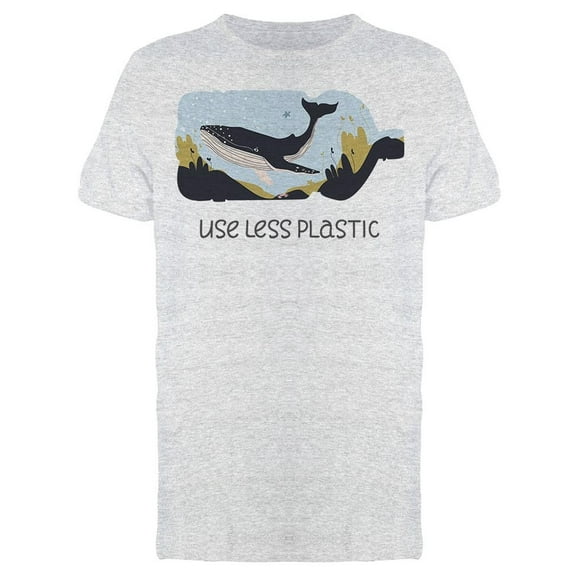Whale In A Plastic Bottle T-Shirt Men -Image by Shutterstock, Male x-Large