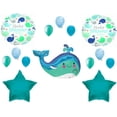 thumbnail image 1 of Whale It's a Boy Baby Shower Balloons Decorations Under The Sea Ocean, 1 of 1