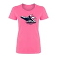 thumbnail image 1 of Whale Jumping From The Water Shaped T-Shirt Women -Image by Shutterstock, Female x-Large, 1 of 2
