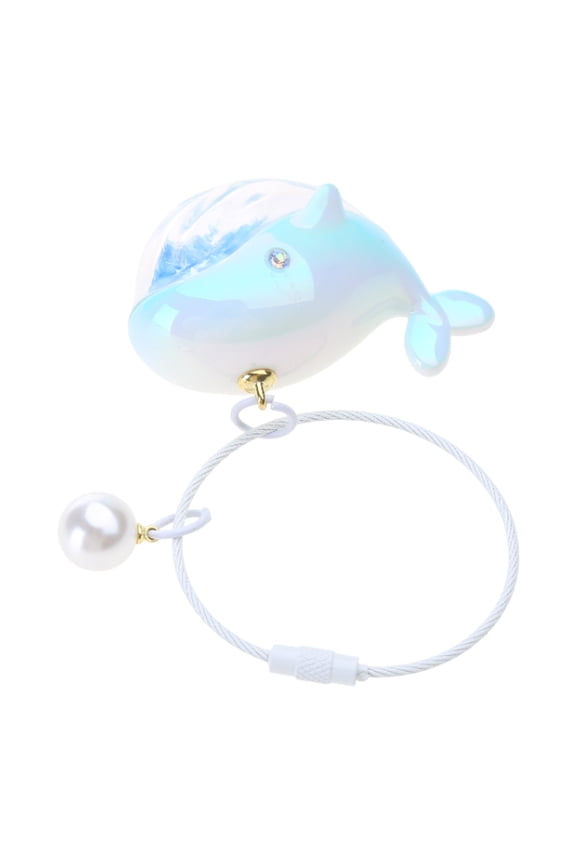 Whale Keychain Marine Dolls Keyring Buckles Car Key Chain Accessories for Men Women Couple Bag Jewelry Gifts