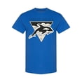 thumbnail image 1 of Whale King Of The Sea T-Shirt Men -Image by Shutterstock, Male Large, 1 of 2