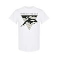 thumbnail image 1 of Whale King Of The Sea T-Shirt Men -Image by Shutterstock, Male Medium, 1 of 2