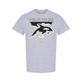 thumbnail image 1 of Whale King Of The Sea T-Shirt Men -Image by Shutterstock, Male x-Large, 1 of 2