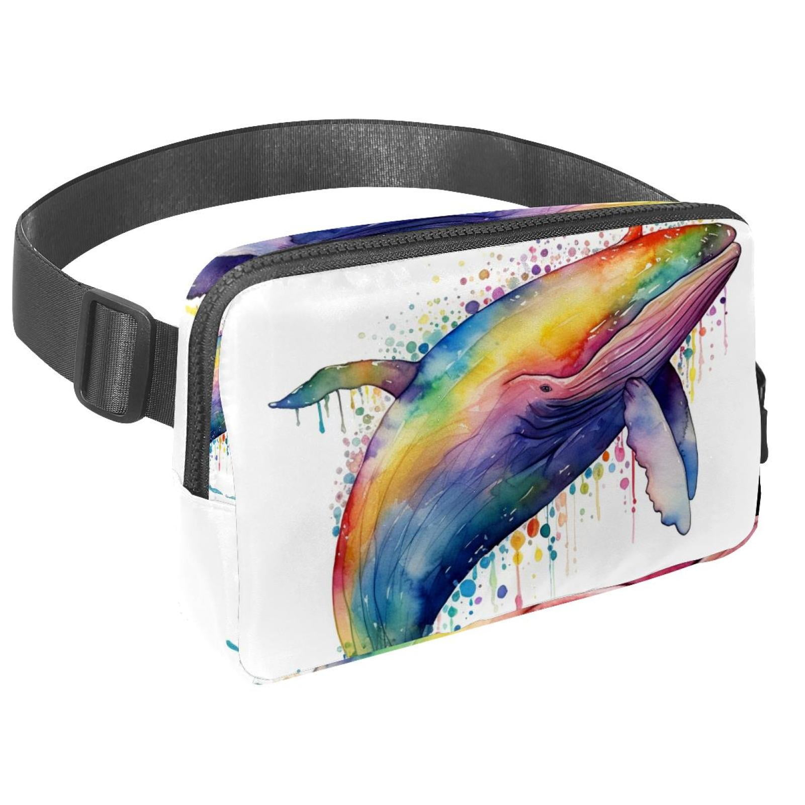 Whale Lightweight Adjustable Waist Pack with Extension Strap - Unisex Running Belt Fanny Pack