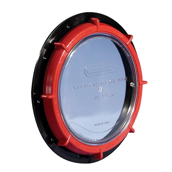 Whale Marine LD4002 Watertight Locker Door Clear 9"