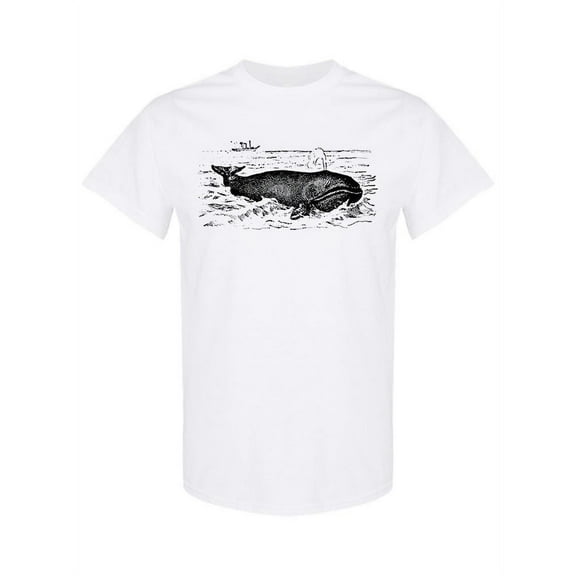 Whale Marine Mammal T-Shirt Men -Image by Shutterstock, Male x-Large