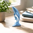 thumbnail image 1 of Whale Mother Figurine Statue Resin Nautical Ocean Coastal Home Decor Tabletop Shelf Kitchen Bathroom Bedroom Living Room Ornament Gift, 1 of 6