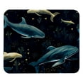 thumbnail image 1 of Whale Mousepad 8.3x9.8 Inch Square Non-Slip Rubber Bottom Printed Desk Mat - Suitable for Office and Gaming, 1 of 6