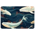 thumbnail image 1 of Whale Non-Slip Polyester Door Carpet Bath Rugs Floor Mat Machine Washable, 1 of 6