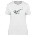 thumbnail image 1 of Whale, Ocean Is Inside Of You T-Shirt Women -Image by Shutterstock, Female Small, 1 of 2