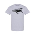 thumbnail image 1 of Whale On The Ocean T-Shirt Men -Image by Shutterstock, Male Large, 1 of 2