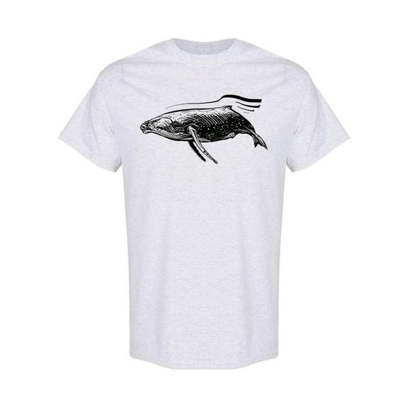 Whale On The Ocean T-Shirt Men -Image by Shutterstock, Male Medium