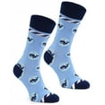 thumbnail image 1 of Whale Pattern Socks from the Sock Panda (Adult Large), 1 of 3