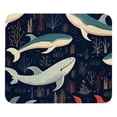 thumbnail image 1 of Whale Printed Non-Slip Rubber Bottom Gaming Mouse Pad 8.3x9.8 Inch Square Office and Gaming Mouse Mat, 1 of 6