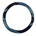 thumbnail image 1 of Whale Printing 14.5 Inch PVC Leather Steering Wheel Cover Auto Accessories for Car Wheel Covers, Steering Wheel Covers, 1 of 6