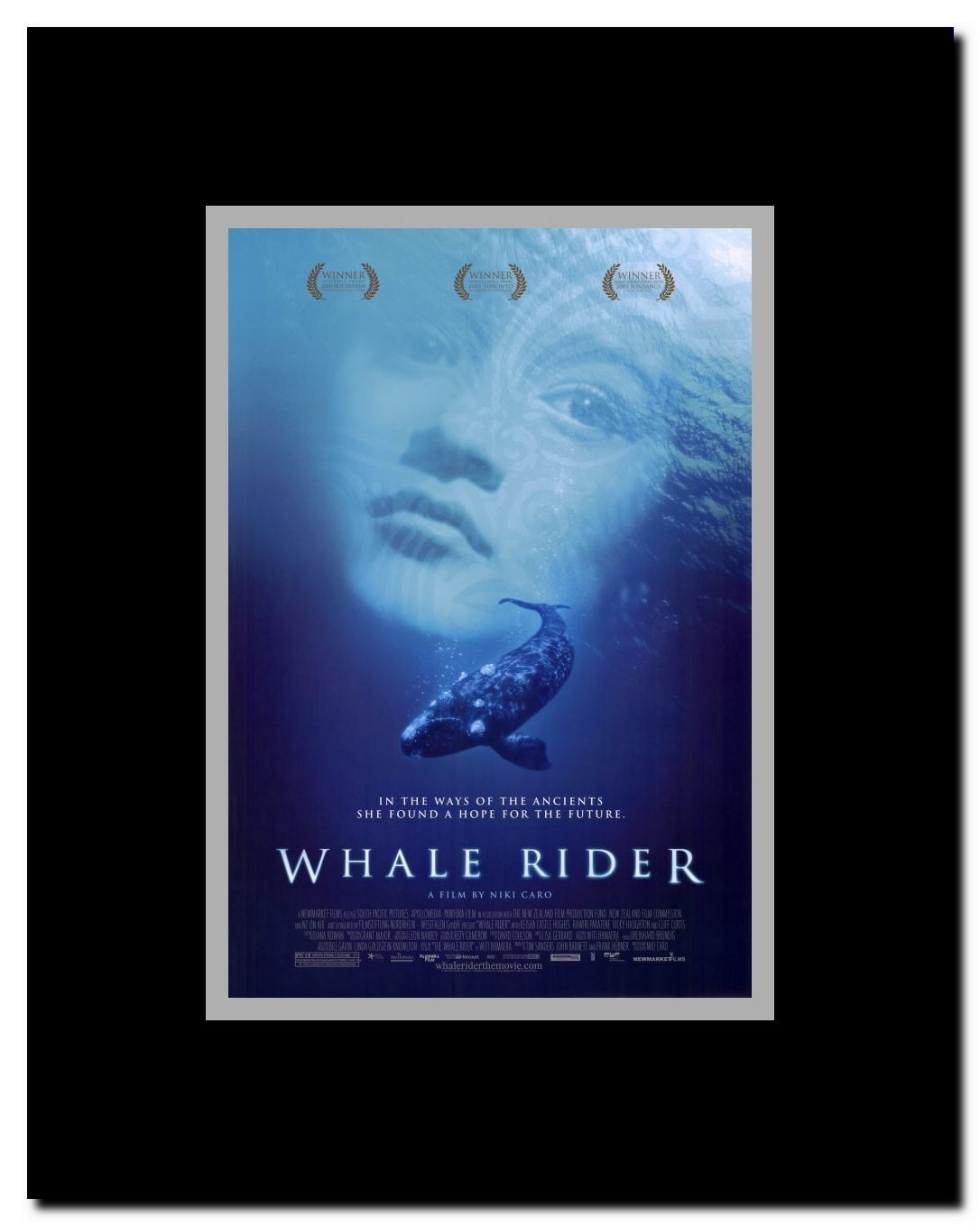 Whale Rider Framed Movie Poster