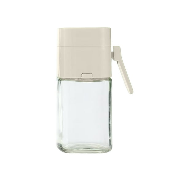 Whale-Shaped Quantitative Seasoning Dispenser Bottle - Adjustable Salt Shaker with Transparent Capacity, Food-Grade Glass & Leakproof Seal for Kitchen Use