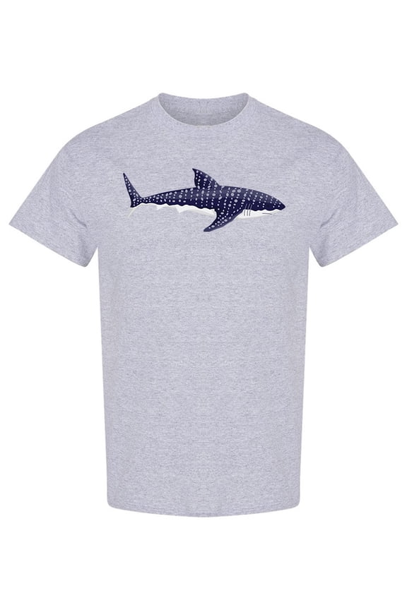Whale Shark Graphic T-Shirt Men -Image by Shutterstock, Male Large