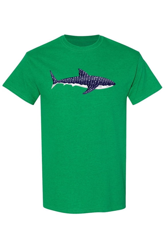 Whale Shark Graphic T-Shirt Men -Image by Shutterstock, Male x-Large