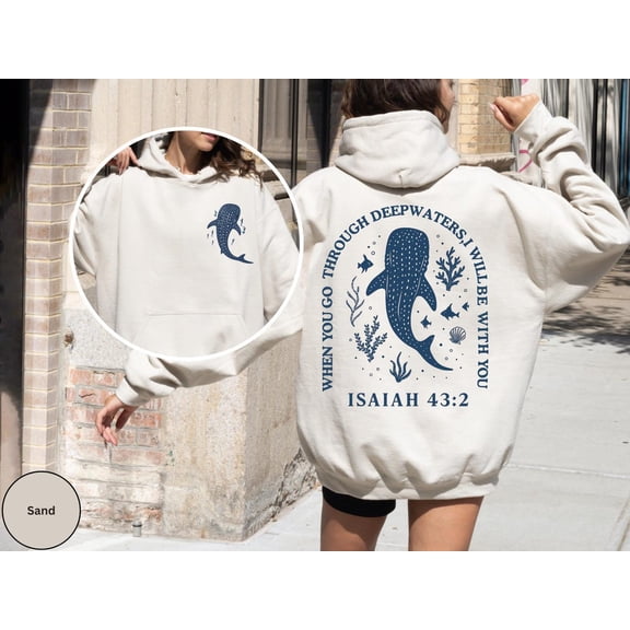 Whale Shark Hoodie, Beachy Hoodie, Ocean Beach Hoodie, Jesus Hoodie, Whaleshark Hoodie, Shark Shirt, Ocean Inspired Style, Coconut Girl, F1685