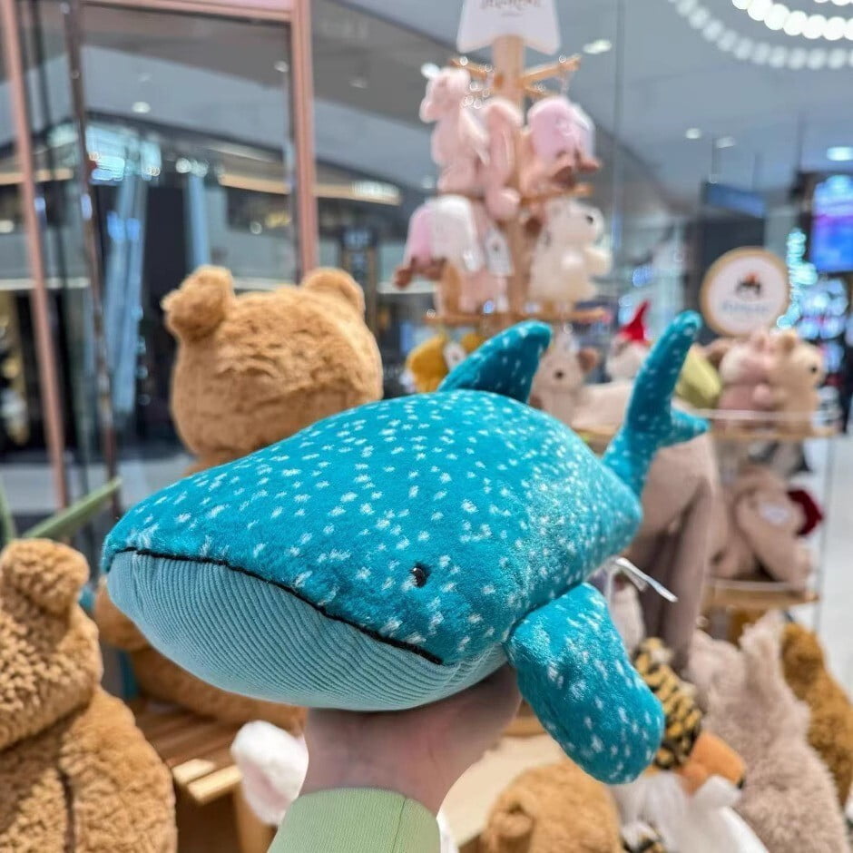 Whale Shark Plush Doll 40cm Blue Ocean Series Toy - Walmart.com