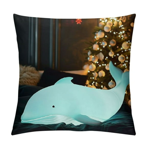 Whale Silicone Nursery Night Light Beach Room Decor Desk Lamp Toys,Bedroom Decorations Gifts for Toddlers,Girls And Boys ,Baby,Kids,Teens''