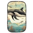 thumbnail image 1 of Whale Soft Comfortable Furry Printed Armrest Cover 12.5x8.2 Inch - Car Armrest Mat Accessory, 1 of 6