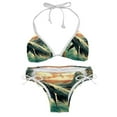 thumbnail image 1 of Whale Swimsuit Bikini Set with Detachable Sponge and Adjustable Strap, Two-Pack for Swimming Pool and Beach Parties, 1 of 6